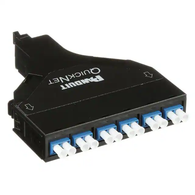 FQ9N-12-10AS Panduit Corp  Adaptadores de conectores de fibra óptica